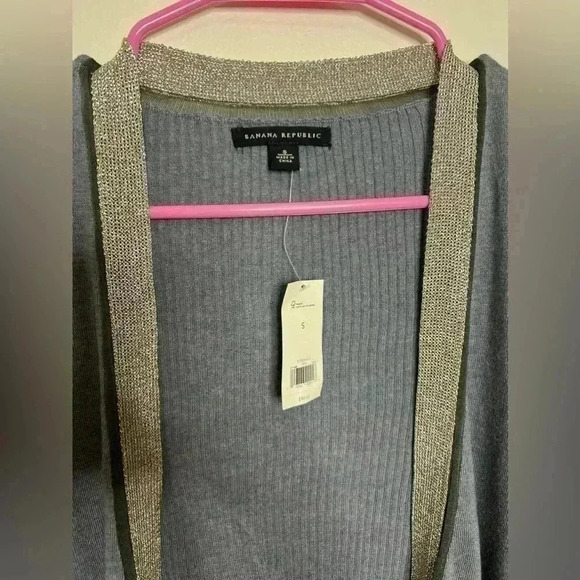 Banana Republic Wool Blend Cardigan Size Small NWT - Picture 2 of 5
